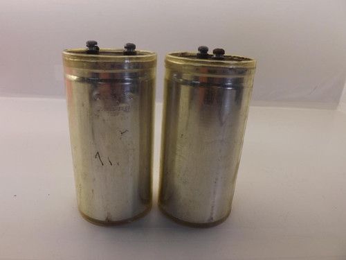 LOT OF 2 SPRAGUE POWERLYTIC 100000-20DC7326L 0180-2294 CAPACITORS T37426
