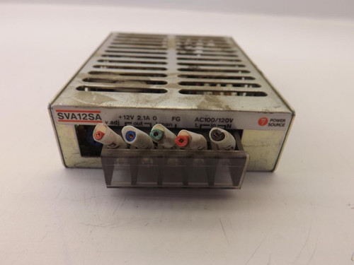 POWER SOURCE SVA12SA SWITCHING POWER SUPPLY T39345 POWER SOURCE SVA12SA SWITCHING POWER SUPPLY T39345
