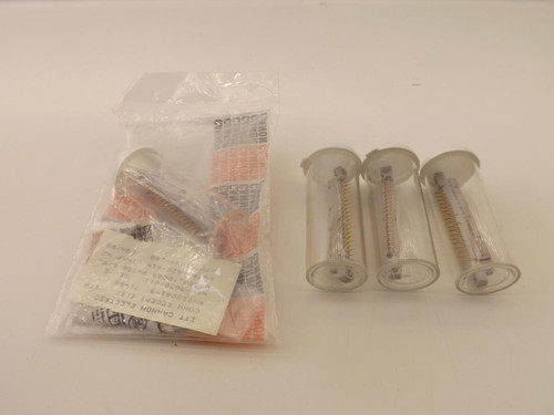 LOT OF 4 ITT CANNON ELECTRIC PXR68081-9 414-3050-001 8626-614 CONNECTORS T38056