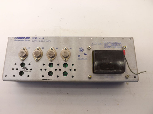 POWER ONE HE48-4-A POWER SUPPLY T39970 POWER ONE HE48-4-A POWER SUPPLY T39970