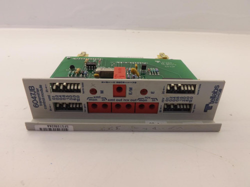 TELLABS 816047JB 6047JB TRANSMITTER CONTROL MODULE T39875 TELLABS 816047JB 6047JB TRANSMITTER CONTROL MODULE T39875