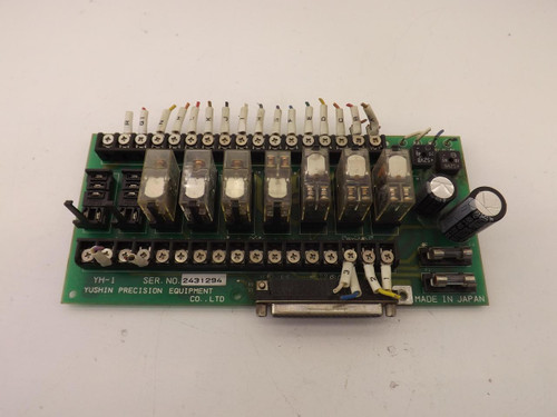 YUSHIN PRECISION EQUIPMENT YH-1 RELAY BOARD T41065