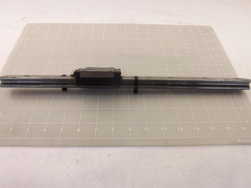 THK HSR 20 BEARING W/ 16.5" LINEAR SLIDE RAIL