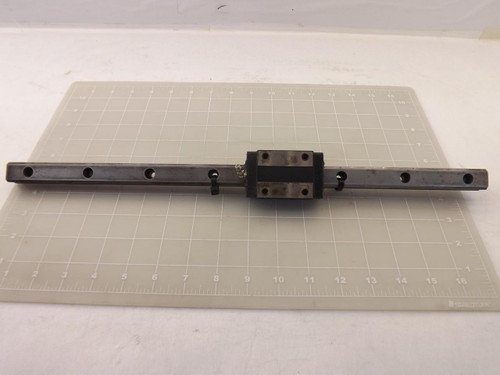 THK HSR 20 BEARING W/ 18" LINEAR SLIDE RAIL