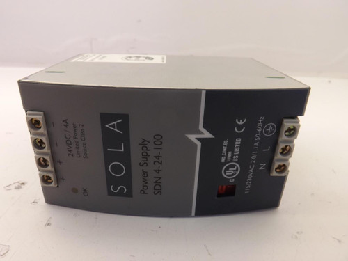 SOLA SDN4-24-100 POWER SUPPLY T42545