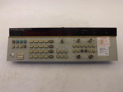 HP 5335A UNIVERSAL COUNTER FRONT PANEL T43292