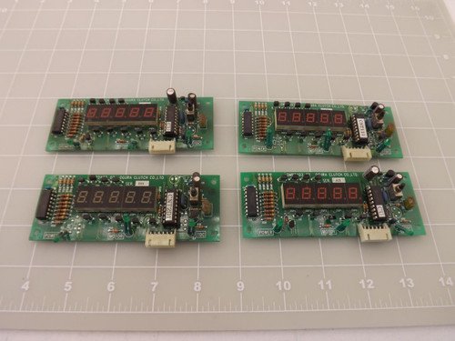 LOT OF 4 OGURA CLUTCH OMP2403_02 CIRCUIT BOARD T43774