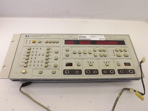 HP HEWLETT PACKARD 3776B PCM TERMINAL TEST SET CONTROL FRONT PANEL DISPLAY T42469