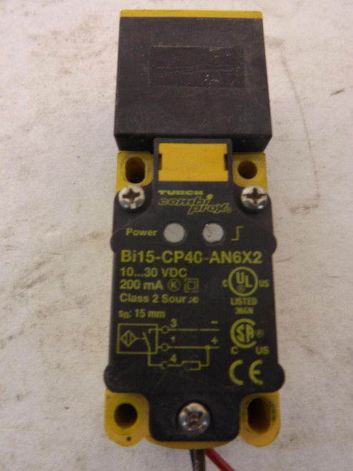 TURCK COMBI PROX BI15-CP40-AN6X2 PROXIMITY SENSOR T43647