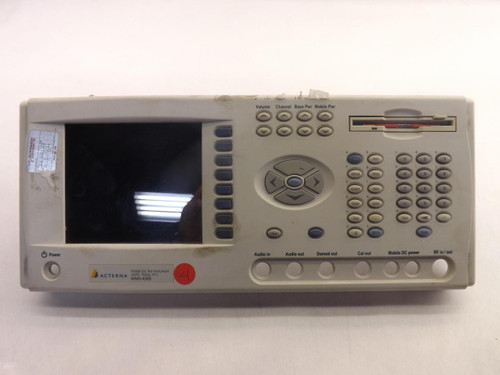 ACTERNA MMS-4305 MOBILE SVC TEST INSTRUMENT AMPS TDMA PCA FROND PANEL INTERFACE T45405