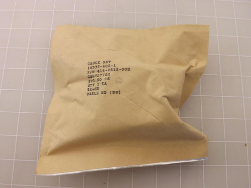10335-402-1 414-2612-008 CABLE SET CONNECTOR T44675