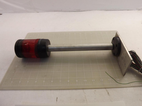 ALLEN BRADLEY 855T-B24DN4 855T-BPM25 STACK LIGHT STEADY INCANDESCENT BEACON T44696