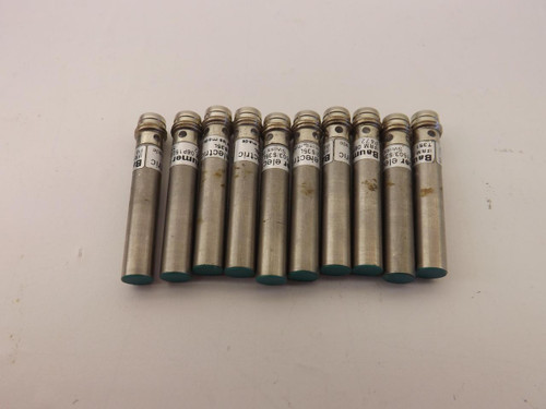 LOT OF 10 BAUMER ELECTRIC IFRM 06P1503/S35L T351 PROXIMITY SENSORS T41946