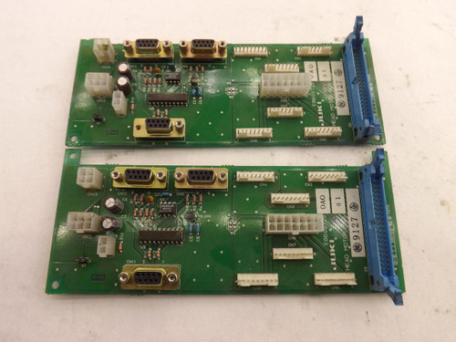 LOT OF 2 JUKI E8605725 HEAD MOTOR BOARD T43022