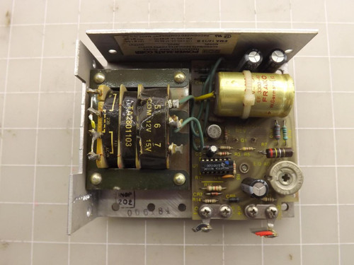 POWER/MATE CORP EMA 12/15B ECONO/MATE REGULATED POWER SUPPLY T45674