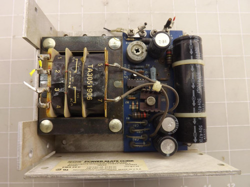 POWER/MATE CORP EMA 24C ECONO/MATE REGULATED POWER SUPPLY T45675