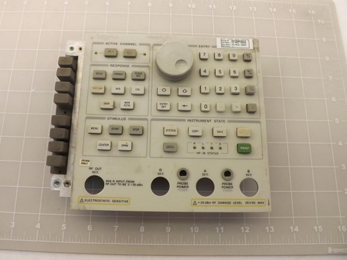 HP 08753-60091 C-3211-45 FRONT PANEL DISPLAY T45322