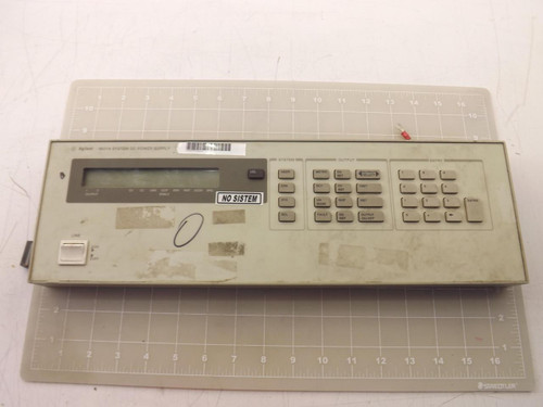 HP AGILENT 6621A SYSTEM DC POWER SUPPLY FRONT CONTROL PANEL T45992