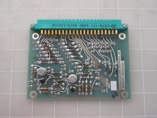 TEKTRONIX 670-1030-00 CIRCUIT BOARD ASSEMBLY T46287