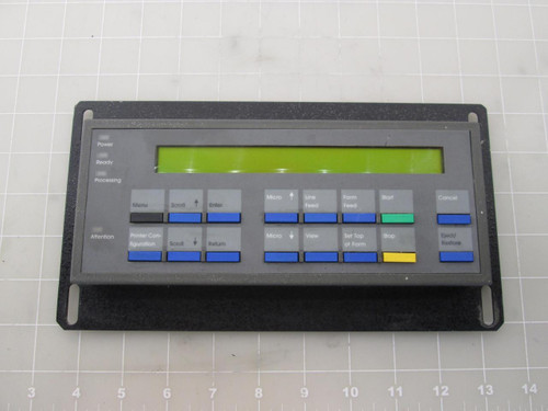 13001-001-D-CMSC-5-15-96 FRONT PANEL DISPLAY T46523