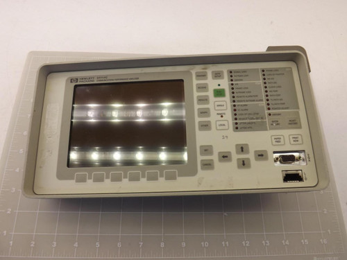 HP 37717C COMMUNICATIONS PERFORMANCE ANALYZER DISPLAY PANEL T44076