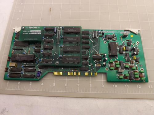 SAGE 5500-0003-01 5000-0003-01 500-0016-01A CIRCUIT BOARD ASSEMBLY T45586