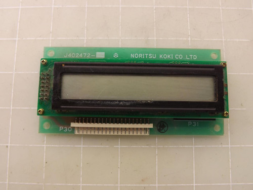 NORITSU KOKI J402472 JLLN-00582 DISPLAY BOARD ASSEMBLY T47952
