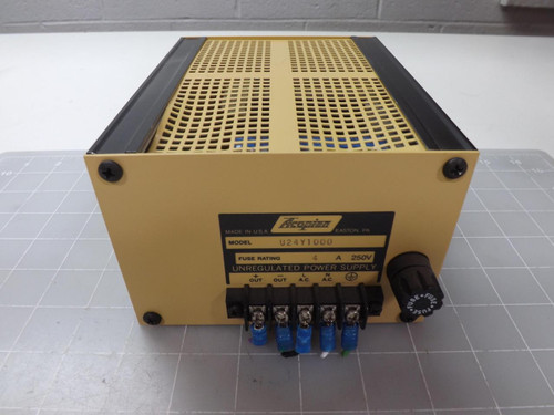 ACOPIAN U24Y1000 UNREGULATED POWER SUPPLY T49246