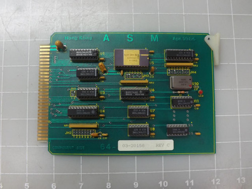 ASSEMBLY AUTOMATION 64-20158 64-03-20158 CIRCUIT BOARD T50295 ASSEMBLY AUTOMATION 64-20158 64-03-20158 CIRCUIT BOARD T50295