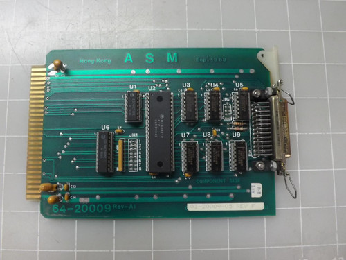 ASSEMBLY AUTOMATION 64-20009 03-20009-05 CIRCUIT BOARD T50296