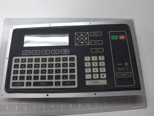 ADVANCED VIDEOJET 9370-00594-002 355060-01 AID-1 CONTROL PANEL INTERFACE T49726