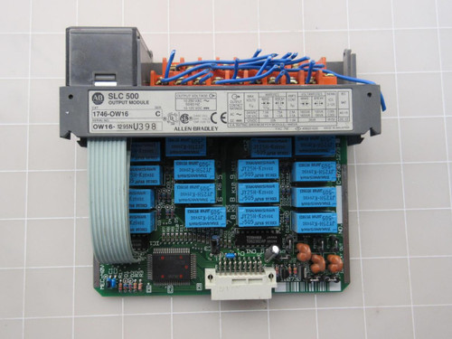 ALLEN BRADLEY SLC500 1746-OW16 OUTPUT MODULE T51710