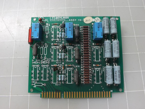 BEHLMAN 16-302 CIRCUIT BOARD T50387