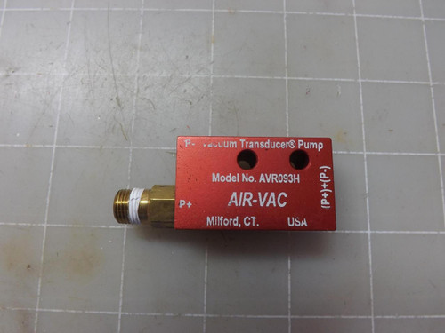 AIR-VAC AVR093H VACUUM TRANSDUCER PUMP