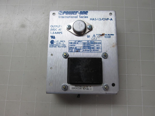 POWER ONE HAS-1.5/OVP-A POWER SUPPLY T52512
