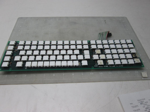 AB12C-0195 F329 73 08 CIRCUIT BOARD KEYPAD ASSEMBLY T54688