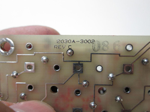 JOHN FLUKE 2030A-3002 CIRCUIT BOARD T53736 JOHN FLUKE 2030A-3002 CIRCUIT BOARD T53736