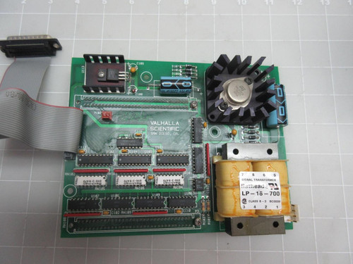 VALHALLA SCIENTIFIC 1020-706B CIRCUIT BOARD ASSEMBLY T55813