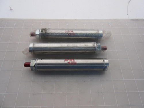 LOT OF 3 BIMBA 093RH AIR CYLINDER T52395