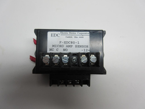 EDC ELECTRIC DEVICE F-EDC30-1 MICRO AMP SENSOR T55386