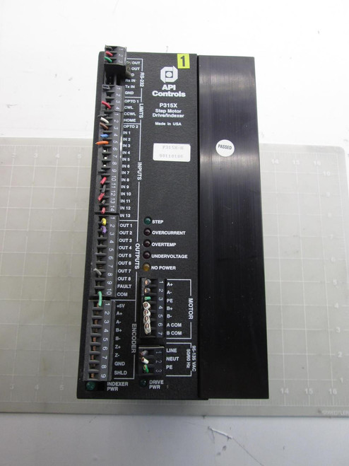 API CONTROLS P315X STEP MOTOR DRIVE/INDEXER T53204