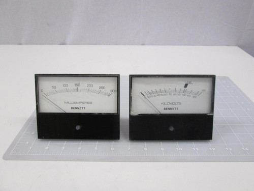 BENNETT 001380 MILLIAMPERES GAUGE T57636