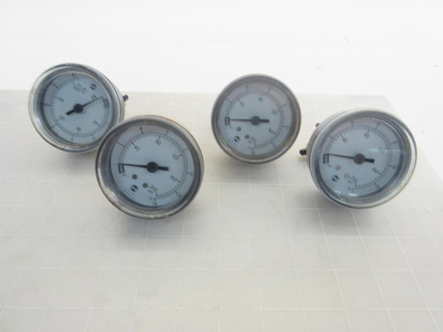 LOT OF 4 USG US GAUGE PSI GAUGES T53096