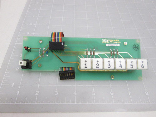 HP HEWLETT PACKARD 59306-6005 844660 8902200465 KEYPAD CIRCUIT BOARD ASSEMBLY T59200