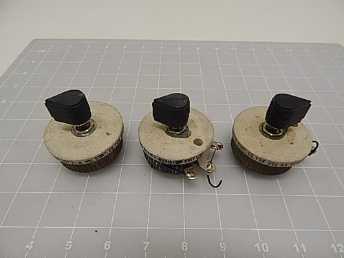 LOT OF 3 OHMITE RJS6R0 214L RESISTOR ELEMENT T57734
