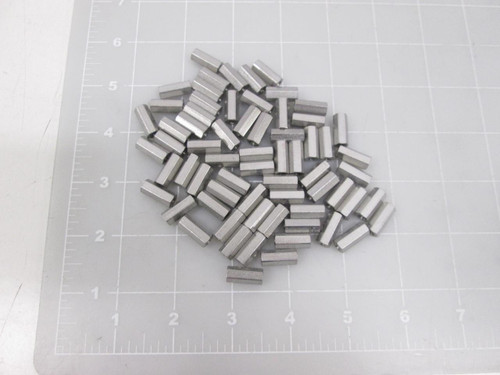 LOT OF 66 NAS1831C4B10 1/4 HEX FEMALE STANDOFF T59327