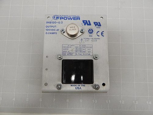 INTERNATIONAL POWER IHB120-0.2 POWER SUPPLY T59790