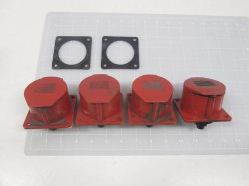 LOT OF 4 PCE IP44 315 GASKETS CONNECTOR T60702