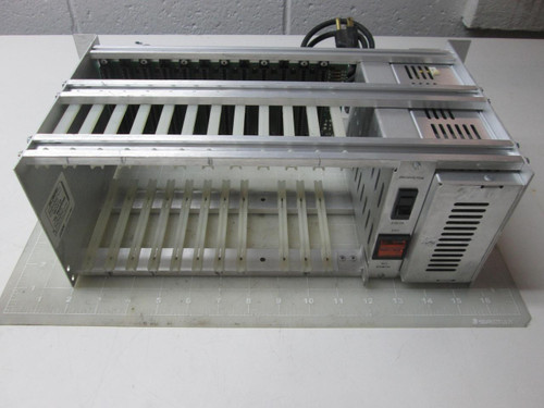 WINSYSTEMS GPC-80A CC12-WM-PS100 I/O RACK CHASSIS W/ POWER SUPPLY T55367