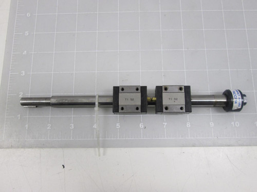 LOT OF 2 IKO LSB13 BEARINGS W/ 10" CNC LINEAR SLIDE RAILS LOT OF 2 IKO LSB13 BEARINGS W/ 10" CNC LINEAR SLIDE RAILS
